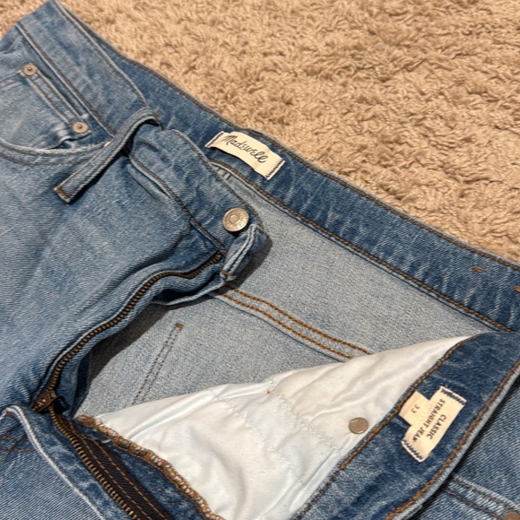 Madewell classic straight Jean size 33 - Picture 2 of 3